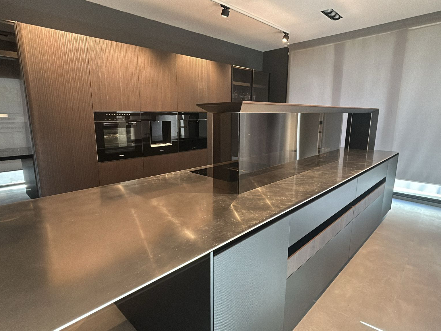 Cucina Arrital Nautila esposta nello showroom Decam Idea